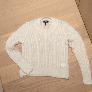 Me+Em V-neck Mohair Silk Wool